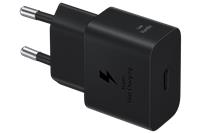 Samsung 25W Super Fast Charging EU Travel Adapter (with C to C cable) Black