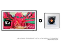 Samsung The Frame Pro 75 inch Neo QLED 4K Vision AI Smart TV 2025 - Music Frame Wireless Smart Speaker Ebony Black