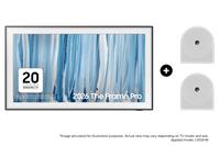The Frame Pro 75 inch 4K Samsung Vision AI Smart TV 2026 - Music Studio 5 WiFi-Bluetooth Wireless Speaker White Essential White