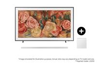 "Samsung 2024 85" The Frame QLED 4K TV and S801D Ultra Slim Soundbar with Subwoofer Phantom Black"