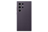 Samsung Vegan Leather Case for Galaxy S24 Ultra Dark Violet