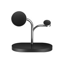Samsung 3-in-1 Magnet Wireless Charger (Magnet Case required for smartphone) Black