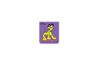 Samsung Disney Pluto Retro contents card for Z Flip7 FE Z Flip6 Z Flip5 Flipsuit Case Purple