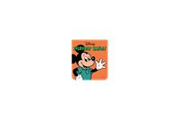 Samsung Disney Mickey Retro contents card for Z Flip7 FE Z Flip6 Z Flip5 Flipsuit Case Orange