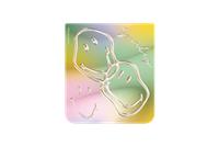 Samsung Smiley 'Vivid' contents card for Z Flip7 FE Z Flip6 Z Flip5 Flipsuit Case Green