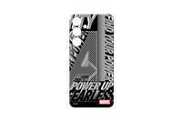 Samsung Marvel Avengers Plate for Galaxy S24 Suit Case Black