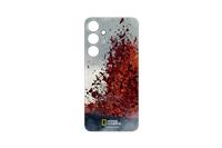 Samsung National Geographic Lava Plate for Galaxy S24+ Suit Case Red
