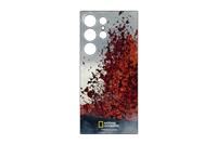Samsung National Geographic Lava Plate for Galaxy S24 Ultra Suit Case Red