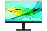 "Samsung 24" ViewFinity Monitor S6 S60UD QHD USB-C Black"