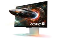 "Samsung 27" Odyssey 3D G90XF 165Hz Gaming Monitor Silver"