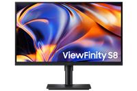 "Samsung 27" ViewFinity S8 S80HF WUHD Monitor Black"