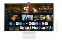 "Samsung 32" Smart Monitor M8 M80F UHD Warm White"