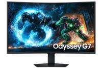 "Samsung 37" Odyssey G7 G75F UHD 165Hz Curved Gaming Monitor Black"