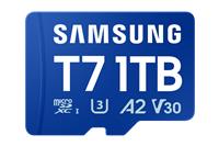 Samsung T7 microSD card 1 TB Blue