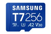 Samsung T7 microSD card Blue 256 GB