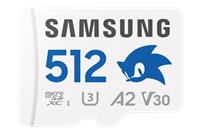 Samsung Sonic PRO Plus microSD Card White 512 GB