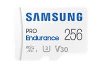 Samsung PRO Endurance microSD card 256GB White 256 GB