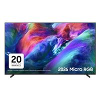"65" Micro RGB R85H 4K Samsung Vision AI Smart TV (2026) Titanium Black"
