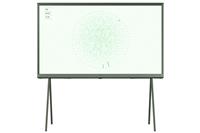 "Samsung 55" The Serif LS01D QLED 4K HDR Smart TV in Ivy Green (2024) Glam Greenery"