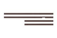 "Samsung Customisable Modern Brown Bezel for The Frame 32" TV"