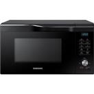 Samsung Black 28L Convection Microwave Oven With HotBlast
