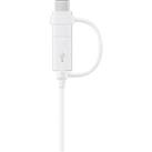 Samsung White USB Combo Cable