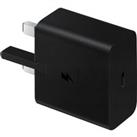Samsung 15W Adaptive Fast Charger (USB C without Cable) in Black (EP-T1510NBEGGB)