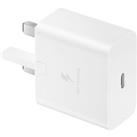 Samsung 15W Adaptive Fast Charger (USB C without Cable) in White (EP-T1510NWEGGB)