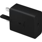 Samsung 45W Super Fast Charger 2.0 (with C to C Cable) in Black (EP-T4510XBEGGB)