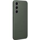 Samsung Leather Case for Galaxy S23+ in Green (EF-VS916LGEGWW)