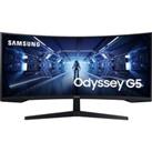 Samsung 34" G55T UWQHD 165Hz Odyssey Gaming Monitor in Black (LC34G55TWWPXXU)