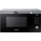 Samsung Easy View 28L Silver Convection Microwave Oven With HotBlast Technology
