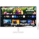 Samsung 27" M50C FHD White Smart Monitor with Speakers & Remote (LS27CM501EUXXU)