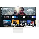 Samsung 27" M80C, USB-C, UHD Warm White Smart Monitor with Speakers & Remote (LS27CM801UUXX