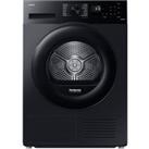 Samsung Series 5 DV80CGC0A0ABEU with OptimalDry and SmartThings, Heat Pump Tumble Dryer, 8kg in Black (DV80CGC0B0ABEU)
