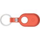 Samsung Vegan Leather Key Ring Case for SmartTag2 in Orange (GP-FUT560BRAOW)