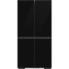 Samsung Bespoke RF65DB960E22EU French Style Fridge Freezer with Beverage Centre - Clean Black