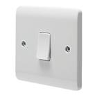 Crabtree Instinct 20A 1-Gang DP Control Switch White with LED (114HV)
