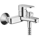 Hansgrohe Vernis Blend Wall-Mounted Bath Mixer with 2 Flow Rates (Exposed Installation) Chrome (117V