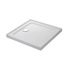 Mira Flight Safe Square Shower Tray with Upstands White 900mm x 900mm x 40mm (1239X)