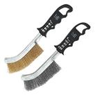 Forge Steel Wire Brush Set 2 Pieces (132XG)