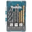 Makita Multi-Material Combination Drill Bit Set 9 Pieces (133XP)