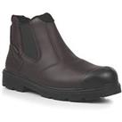 Regatta Waterproof S3 Safety Dealer Boots Peat Size 11 (138JW)