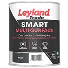 Leyland Trade Smart Eggshell Black Emulsion Multi-Surface Paint 750ml (142PT)