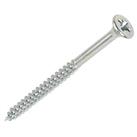 Silverscrew PZ Double-Countersunk Self-Tapping Multipurpose Screws 5mm x 70mm 100 Pack (14429)