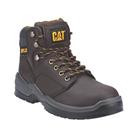 CAT Striver Safety Boots Brown Size 9 (146JV)