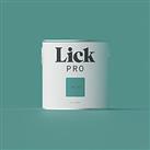 LickPro Matt Teal 06 Emulsion Paint 2.5Ltr (149JY)