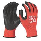 Milwaukee Dipped Gloves Red Medium (152PP)