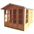 Shire Westminster 6' 6" x 10' (Nominal) Apex Timber Summerhouse (153TJ)