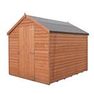 Shire 5' 6" x 6' 6" (Nominal) Apex Overlap Timber Shed (159TJ)